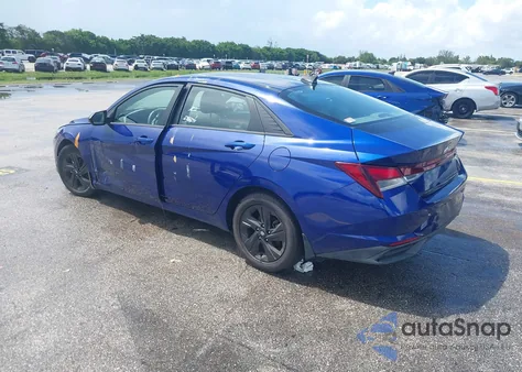 2022 Hyundai Elantra Sel из США, поврежденный, VIN 5NPLM4AG8NH058548